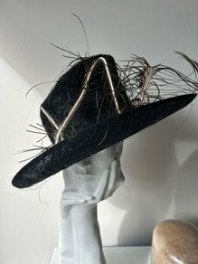 Ladies Hat Black one off hat