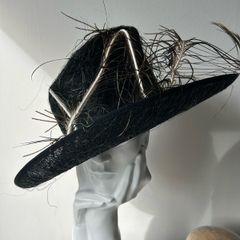 Ladies Hat Black one off hat
