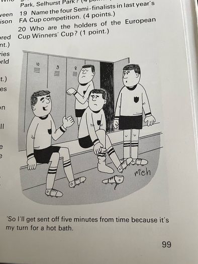 Vintage Hardcover Copy of The Boys Book of Soccer for 1967 Cover photo Celebrating England 1966 World Cup