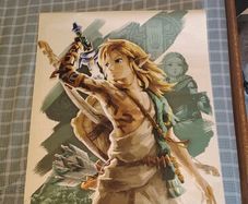 The Legend of Zelda Tears of The Kingdom Poster