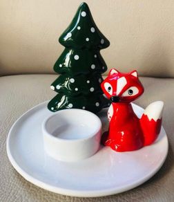 Christmas tea light decoration