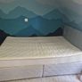 small double bed and mattress Image 3