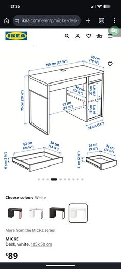 computer desk