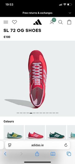 ADIDAS originals neon SL 72 OG W