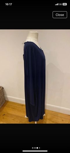 Navy tulip dress size 16