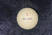 Rare 1950's Wilson golf ball : Middleton Autograph