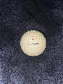 Rare 1950's Wilson golf ball : Middleton Autograph