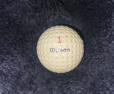 Rare 1950's Wilson golf ball : Middleton Autograph