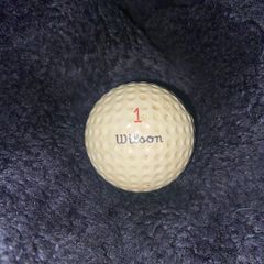 Rare 1950's Wilson golf ball : Middleton Autograph