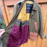 Paul & Shark Yachting Mens Brown & Tan Jacket - Vintage Quilted Sz L Image 7