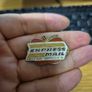 Vintage Express Mail Pin Badge Image 3