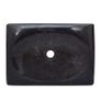Sink Black 50x35x10 cm Marble Image 4