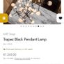 Trapez Black Pendant Lamp - Kare Design Image 4