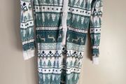 Leigh Tucker Willow Nollaig Shona all in one pyjamas 3-4 years