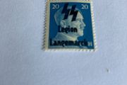 WW2 German stamp - SS overprint
