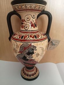 Greek Goddess Vase Amphora New