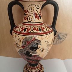 Greek Goddess Vase Amphora New