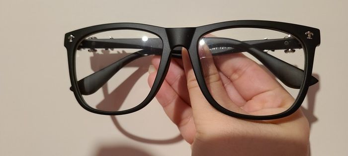 Funky Black Frame Glasses