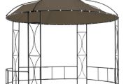 Gazebo  Taupe Round