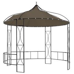 Gazebo  Taupe Round