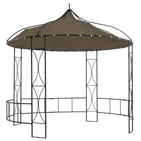 Gazebo  Taupe Round