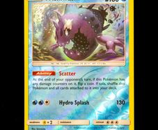 Wishiwashi 62/236 Reverse Holo Rare Sun and Moon Cosmic Eclipse Pokemon Card