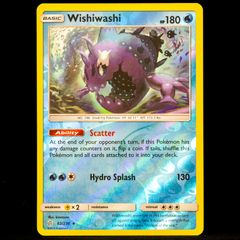 Wishiwashi 62/236 Reverse Holo Rare Sun and Moon Cosmic Eclipse Pokemon Card
