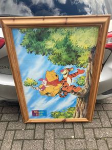 Disney Winnie the Pooh framed poster