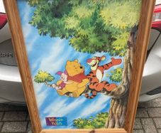 Disney Winnie the Pooh framed poster