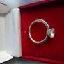 Authentic PANDORA 925 Sterling Silver Clear CZ Sparkling Crown Ring size P Image 3