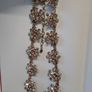 Pink and diamond flowers Necklace Image 8