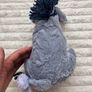 Disney Eeyore Plush from Winnie the Pooh & Friends with Patches Soft  Plush approx. 20 cm. Used Please see photos Image 7