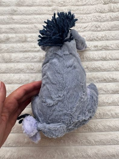 Disney Eeyore Plush from Winnie the Pooh & Friends with Patches Soft  Plush approx. 20 cm. Used Please see photos