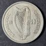 Ireland 1928 Silver Half Crown coin Image 4