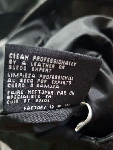 Vintage 1990's Siena Studio Genuine Leather Black Trousers