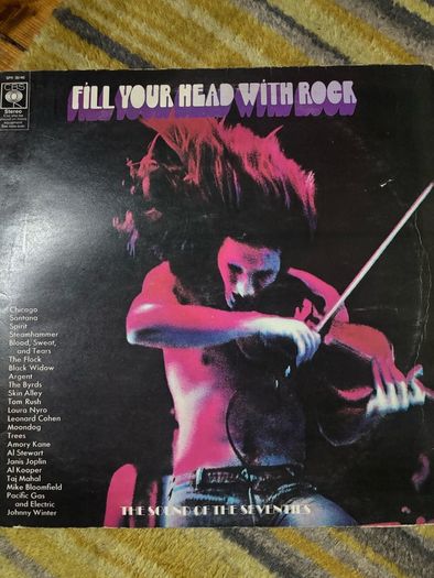 Fill Your Head With Rock vinyl lp