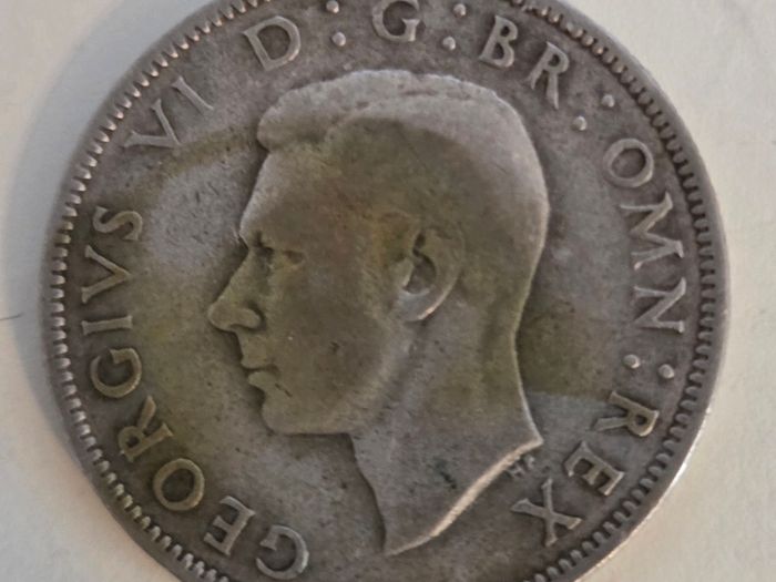 5x .5 Silver Florins 1920 - 1945 Coins 2 Shilling 1 Shilling 6 Coins.