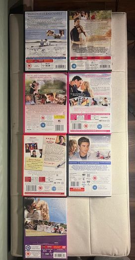 Romantic Drama DVD Bundle The Notebook The Vow Dear John 7 Films