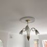 Brass ceiling lights x2 Image 3