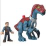 BRAND NEW Imaginext Jurassic World Dominion Therizinosaurus Dinosaur And Owen Figure Image 5