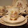 Stunning Vintage Lustre Pearlescent  Tea / Coffee Set. Made In Poland,Chodziez. Image 4