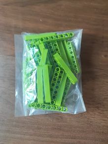 LEGO 54pcs Lime technic, Liftarm Thick 1 x 7