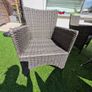 Premium 6-Seater Stone Mosaic Garden Dining Image 2
