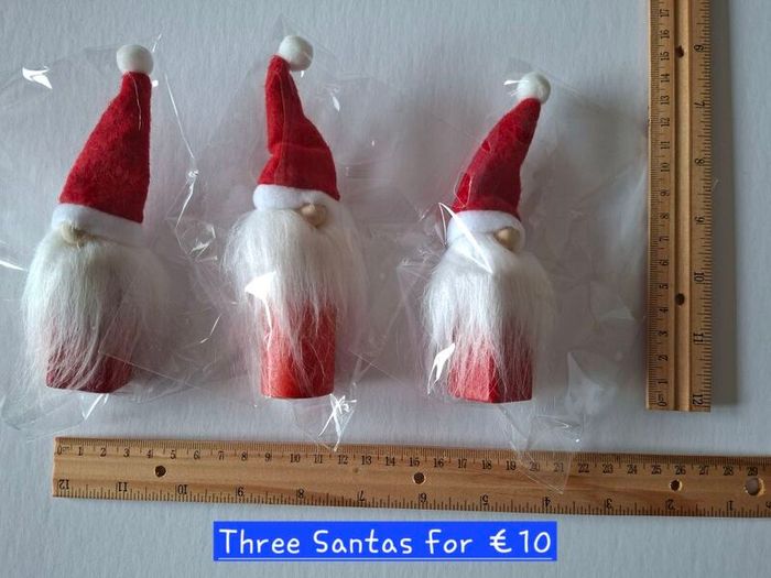 Gnomes & Santas (Handcrafted)