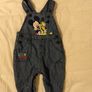 Disney Baby Mickey Mouse Lined Dungaree,s Image 4