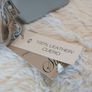 Paul Costelloe Studio Taupe Genuine Leather Mini Travel Jewellery Box - NWT Image 4