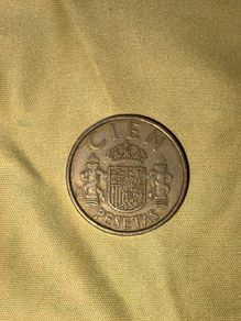 1982 Spain 100 Pesetas Coin - King Juan Carlos I