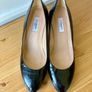 Lk Bennett Winola croc effect court shoes uk 6 Image 7