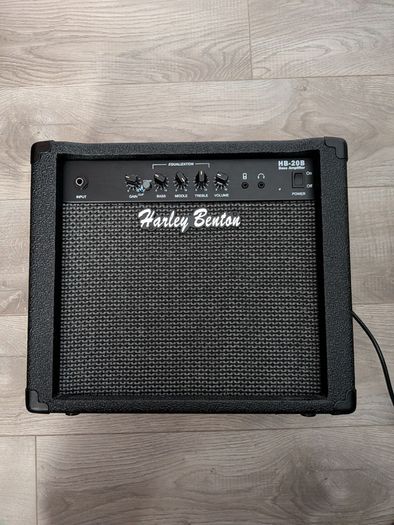 Harley Benton Short Scale Bass Guitar & Amp Bundle