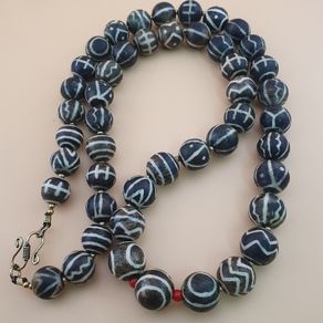 Top Quality Authentic Antique Burmese Pumtek Pyu Beads Necklace Necklace